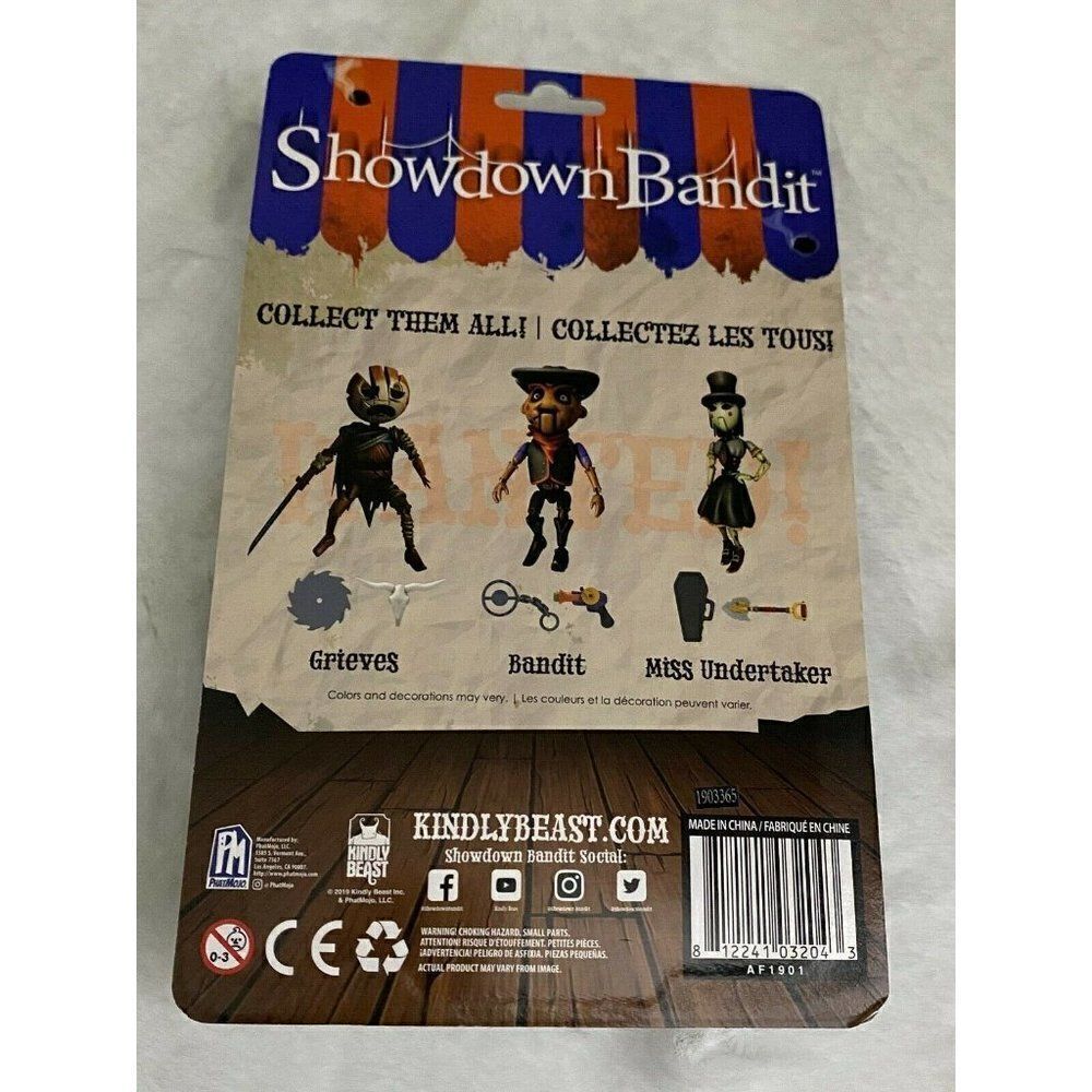 Complete Lot x3 Showdown Bandit Action Figures Ser‎ - Picture 4 of 9